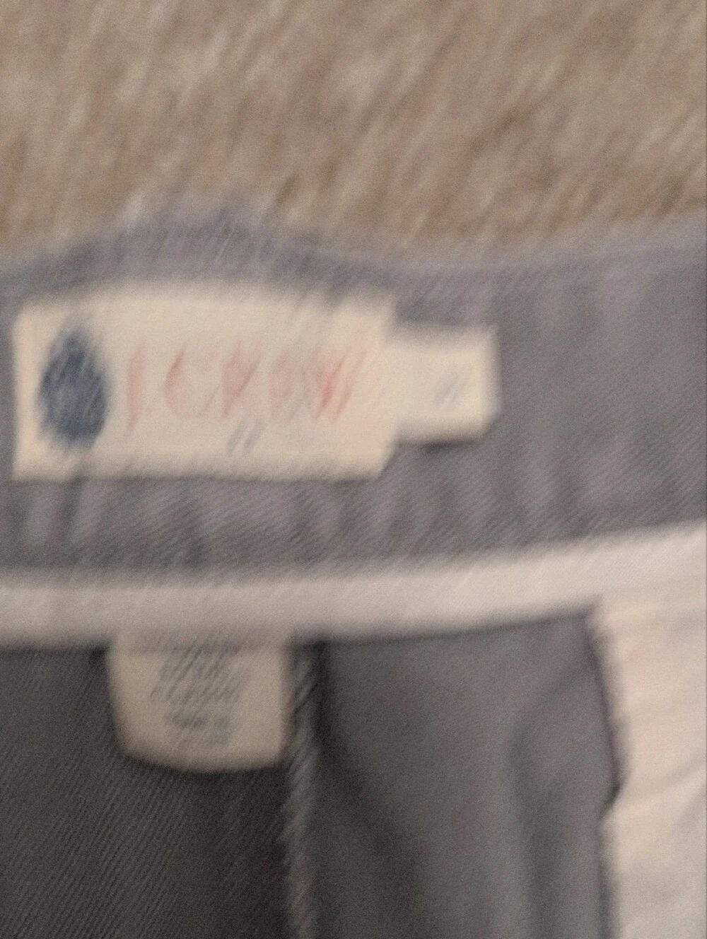 J. Crew Light Gray Flat-Front Chino Shorts